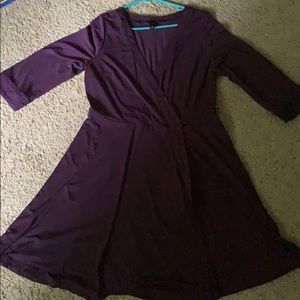 Purple Torrid wrap dress
